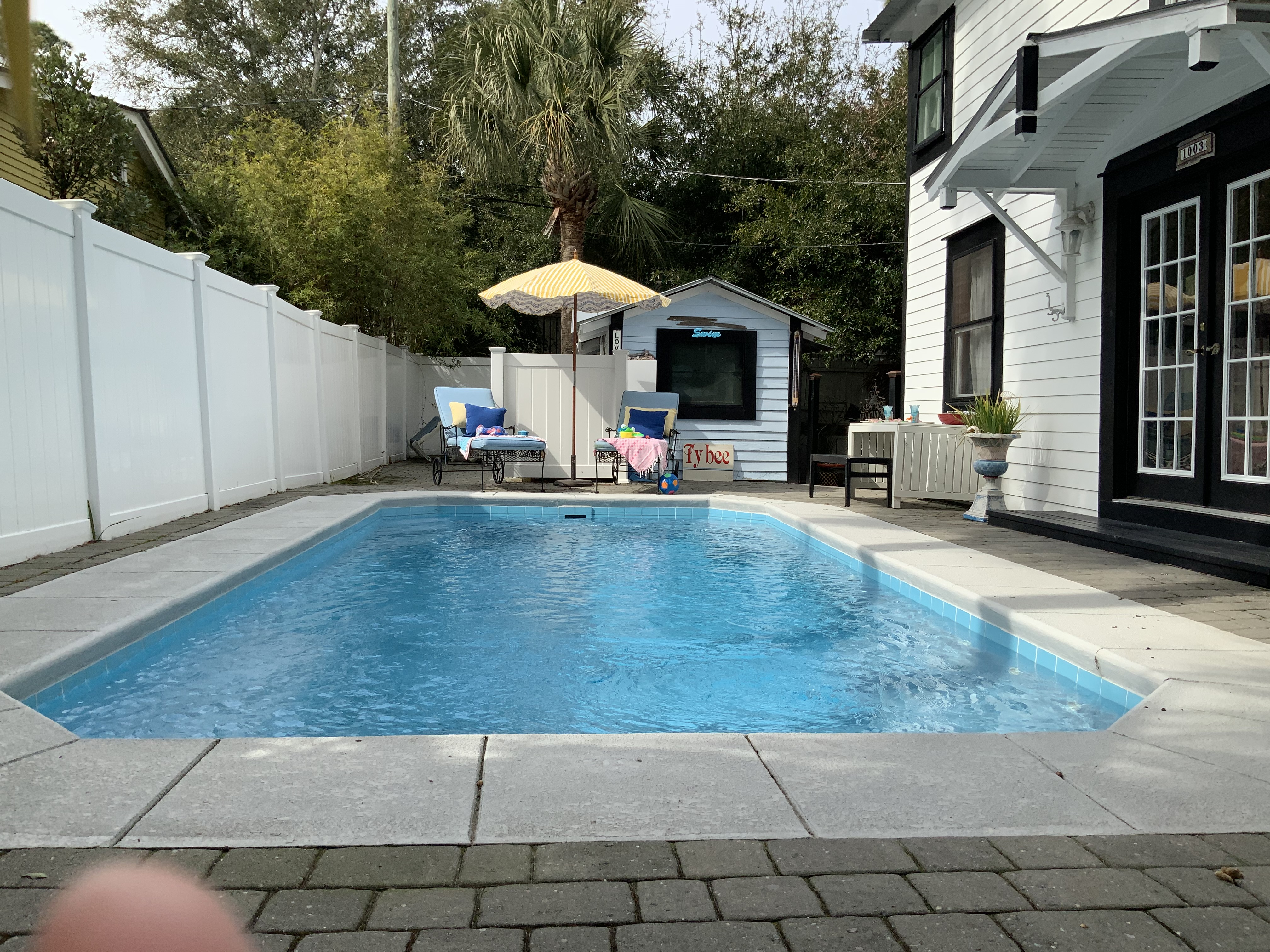 Heated pool