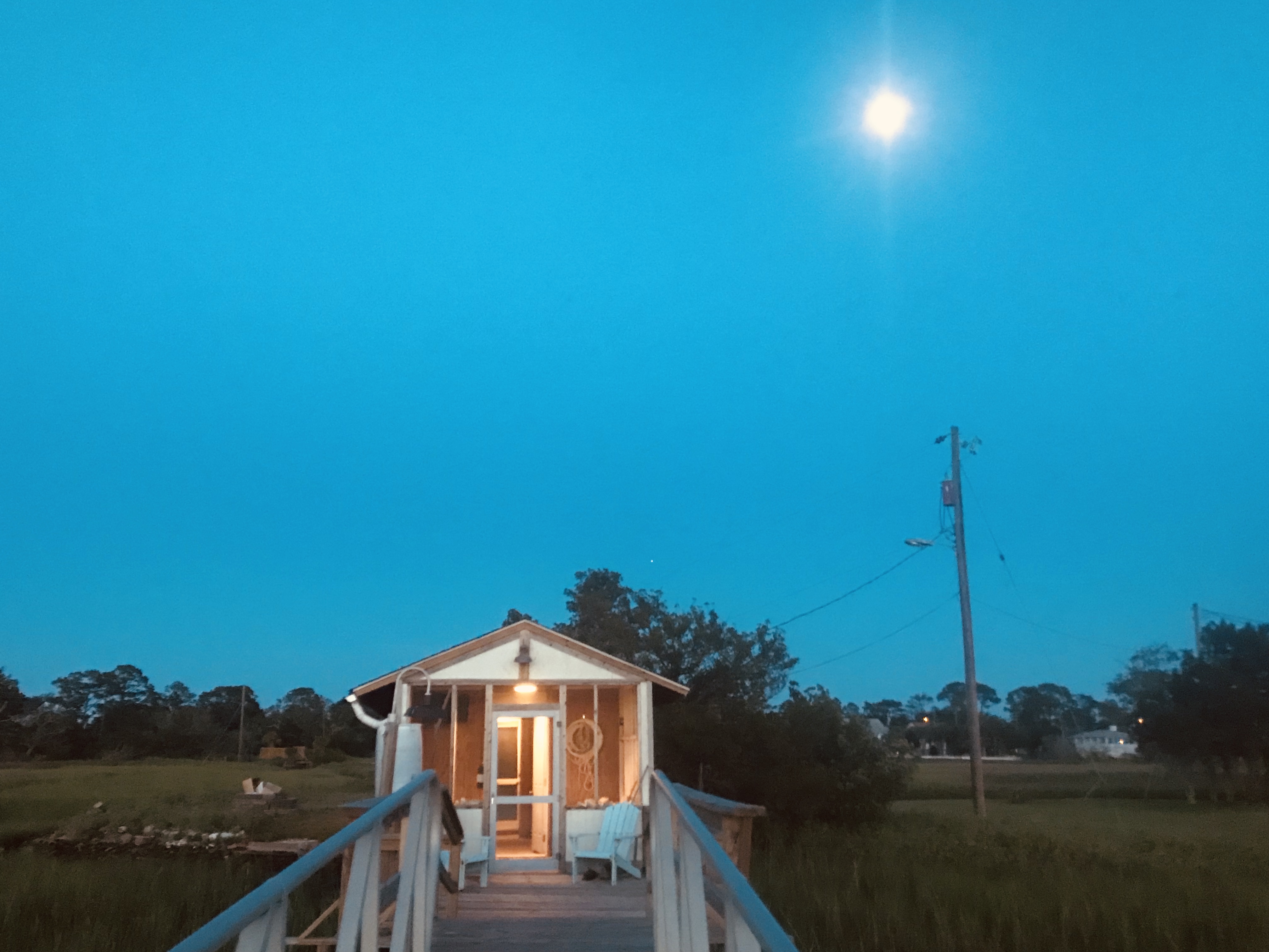 Dock on Tybee marsh available for