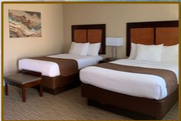Standard room beds